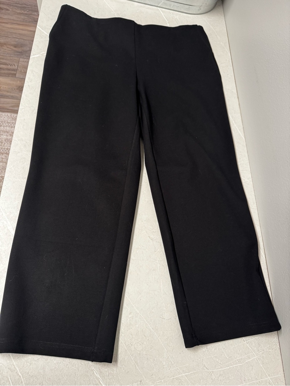 OGL Tummy Control Slim Ponte- The Everyday Pant- black XL